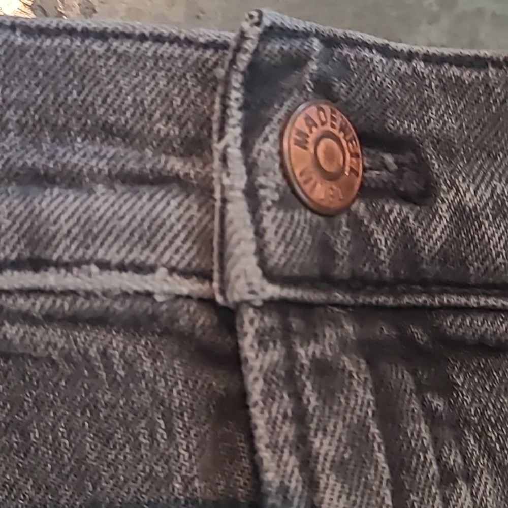 MADEWELL THE PERFECT VINTAGE WIDE LEG CROP JEANS - Picture 8 of 14